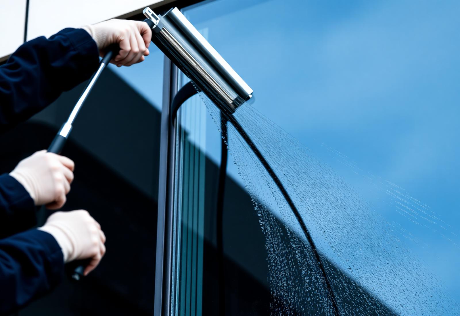 Nettoyage de vitres et façade vitrée